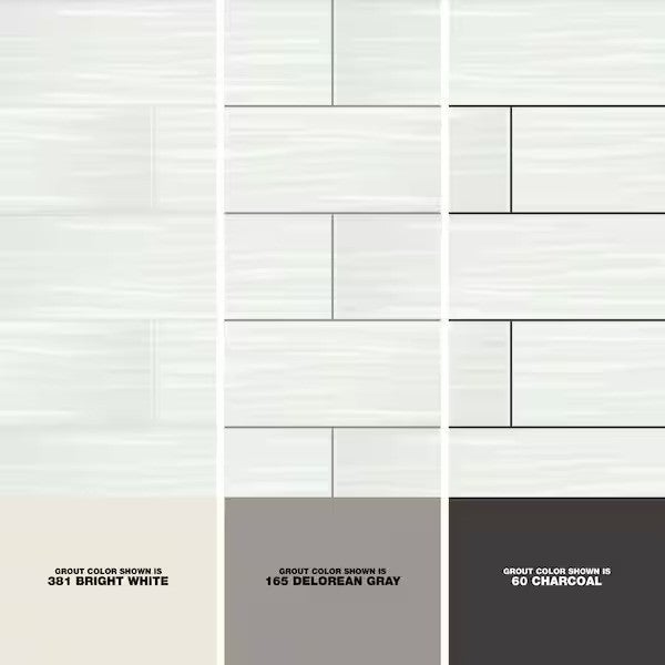 Sapheda Riptide Satin 4 in. x 16 in. Matte Wall Ceramic Tile (17.6